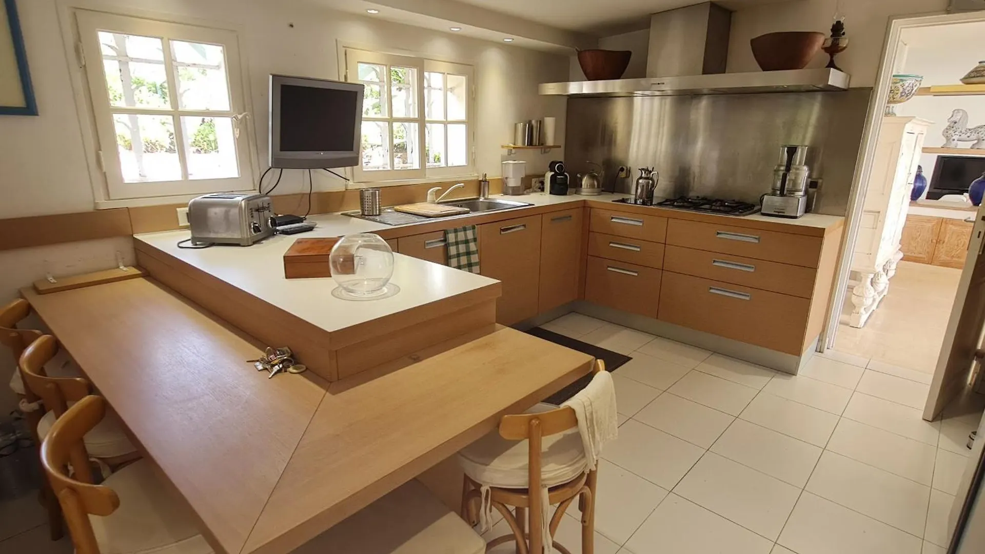 גרימו Villa 5 Pieces + 2 Chambres Independantes - Piscine Privee, Jardin, Climatisation, Wi-Fi - Fr-1-780-79 0*,  צרפת